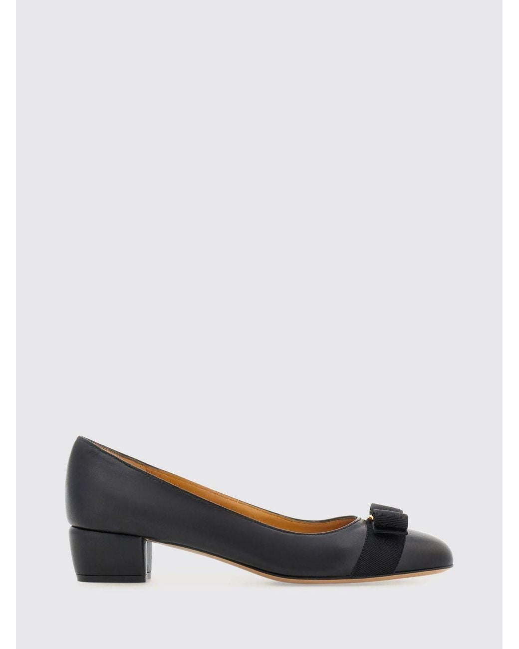 Ferragamo Black Penny Loafers