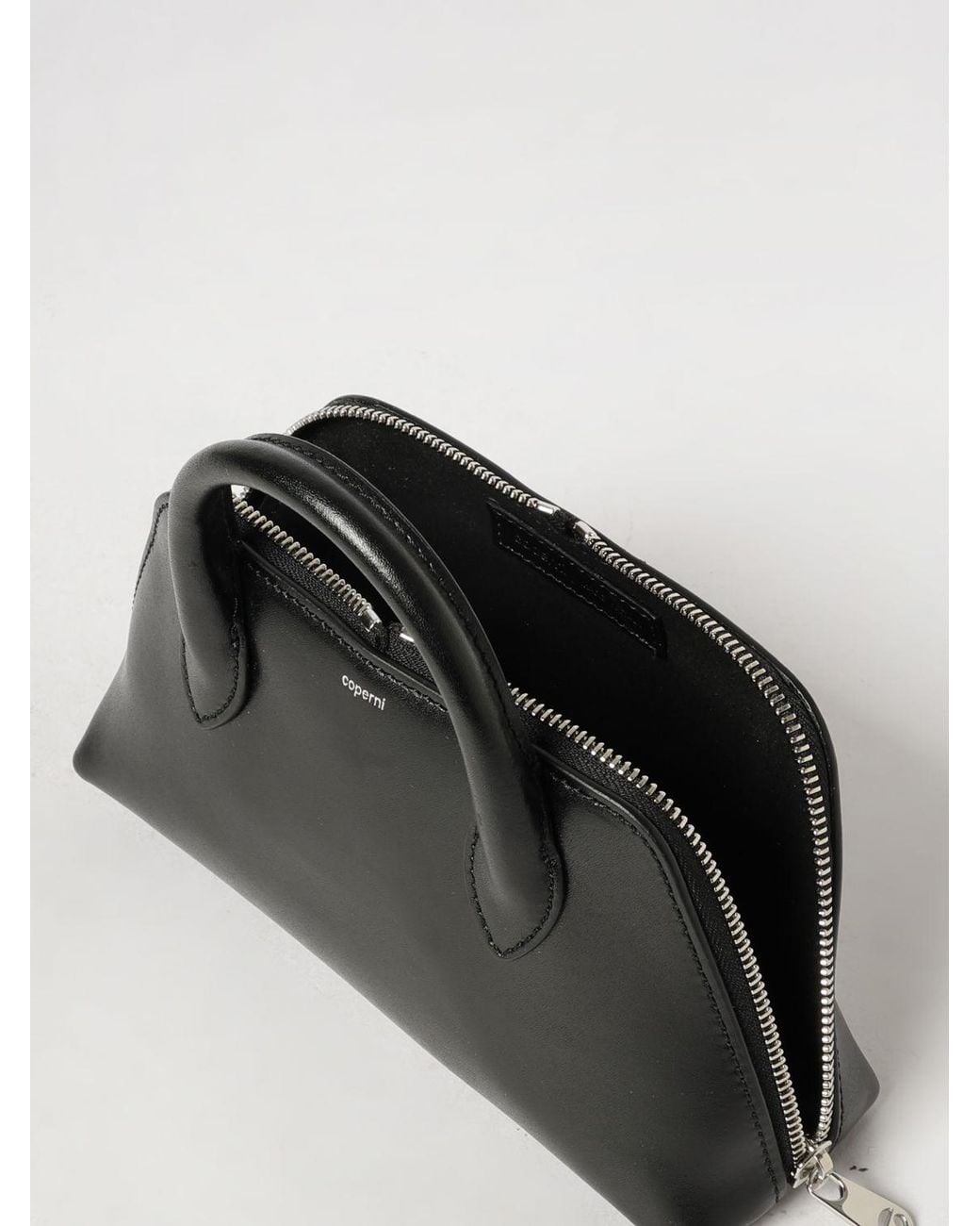 Mini Borsa A Mano Duffle di Coperni in Black