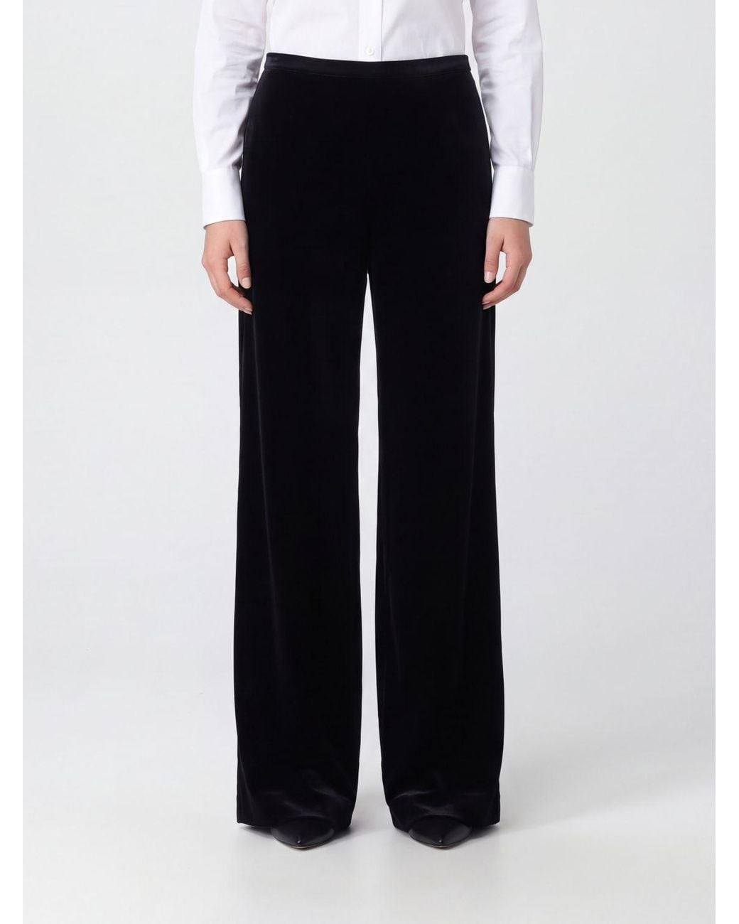 Alberta Ferretti Black Pants