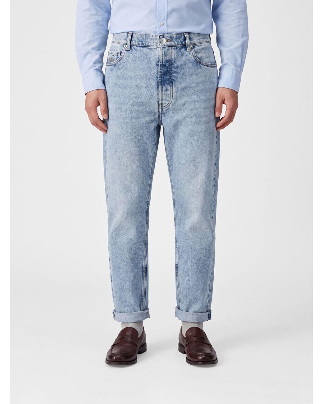 Brunello Cucinelli Blue Jeans for men