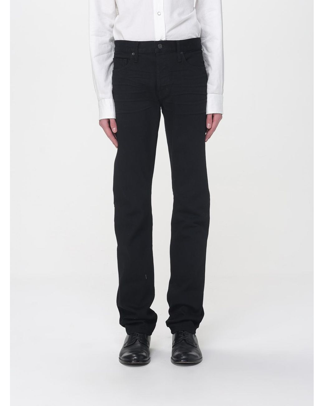 Tom Ford Blue Slim Fit Stretch Denim Jeans for men