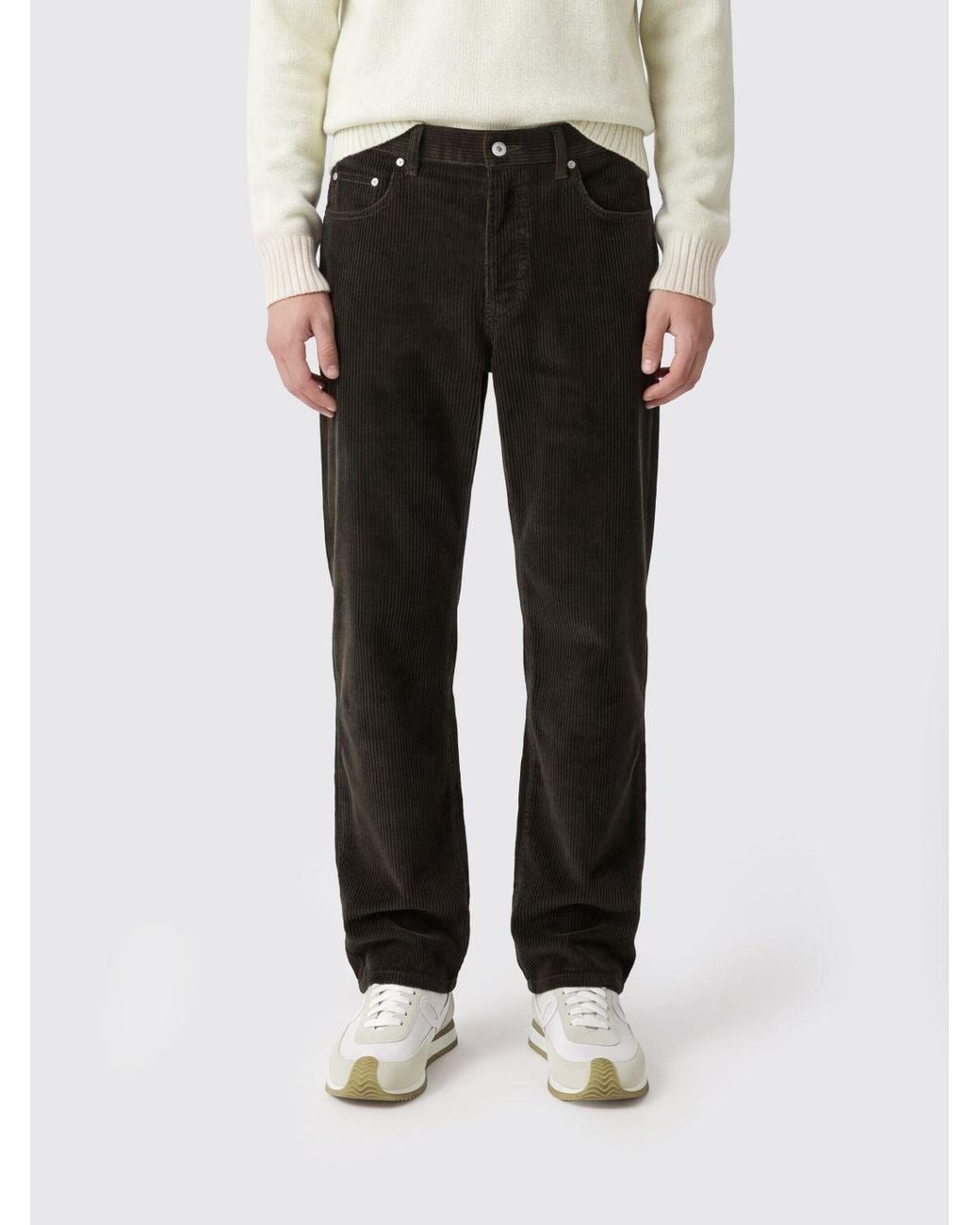 Loewe Black Straight-Leg Chino Trousers for men