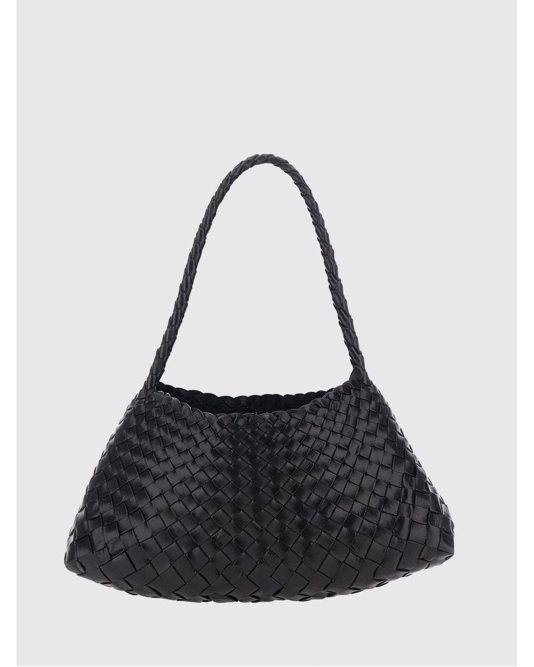 Dragon Diffusion Black Rosanna Schultertasche Aus Geflochtenem Leder