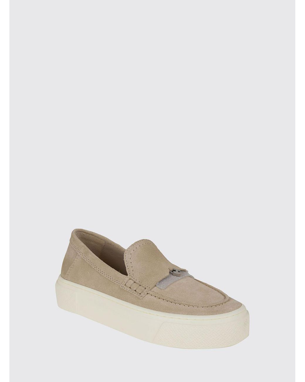 Hogan White Crosswind Loafers
