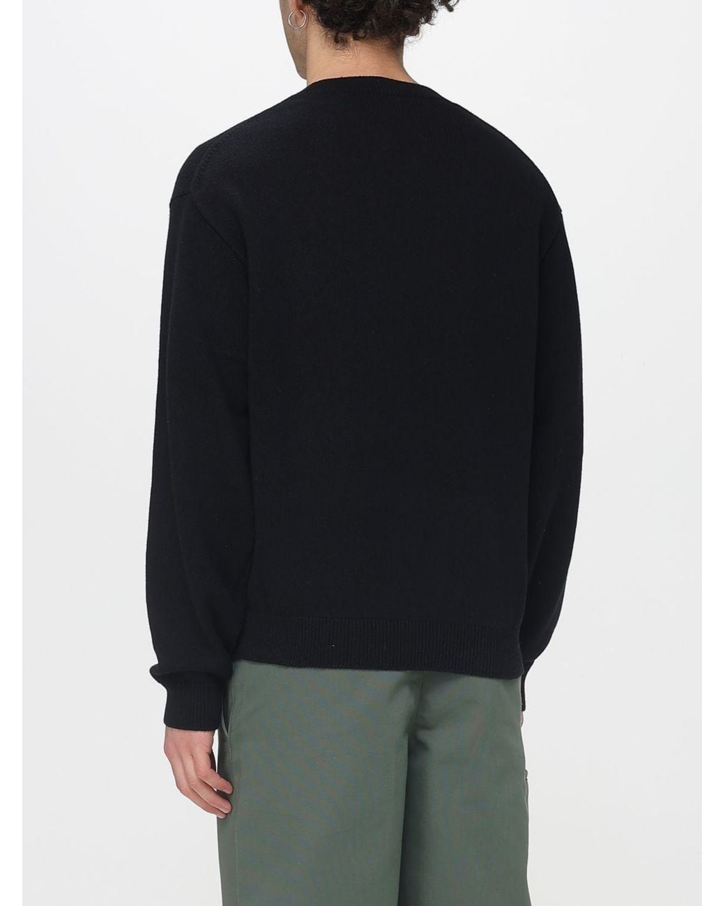 KENZO Black Wild About You Wool And Cotton Knit for men