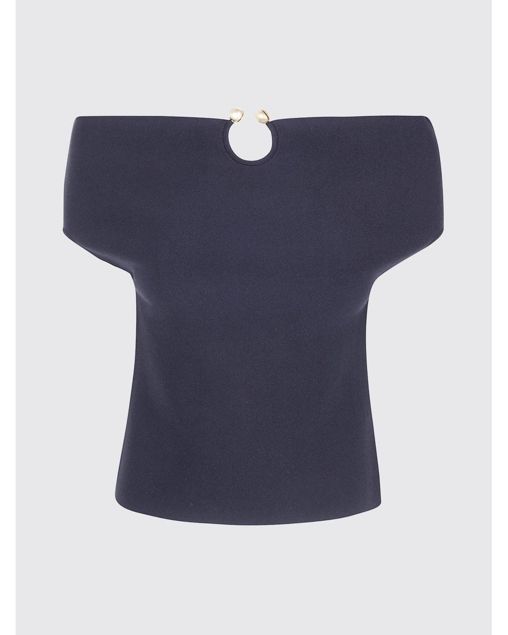 Alberta Ferretti Blue Top