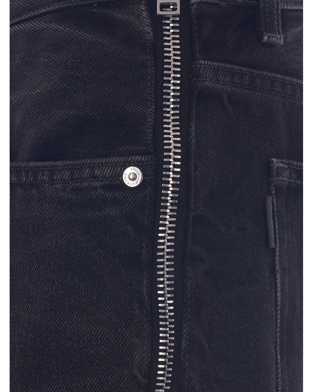 Haikure Blue Bonnie High-Waisted Wide-Leg Jeans