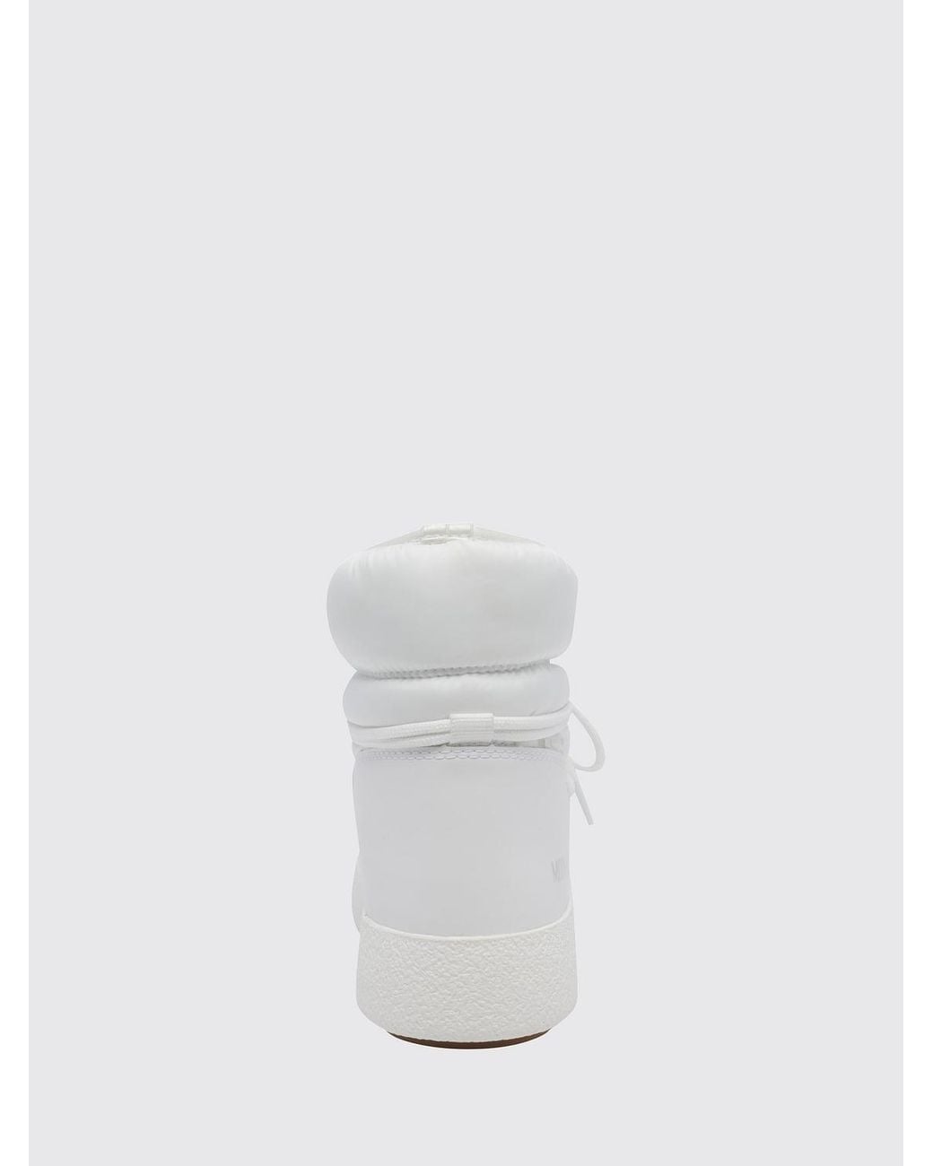 Moon Boot White Flat Ankle Boot
