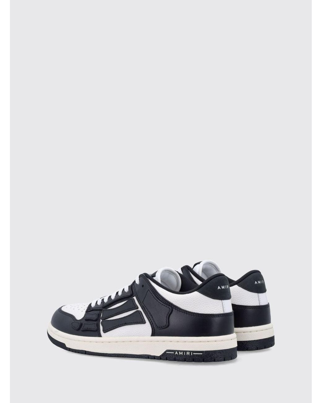 Amiri White Skel Low-Top Trainers