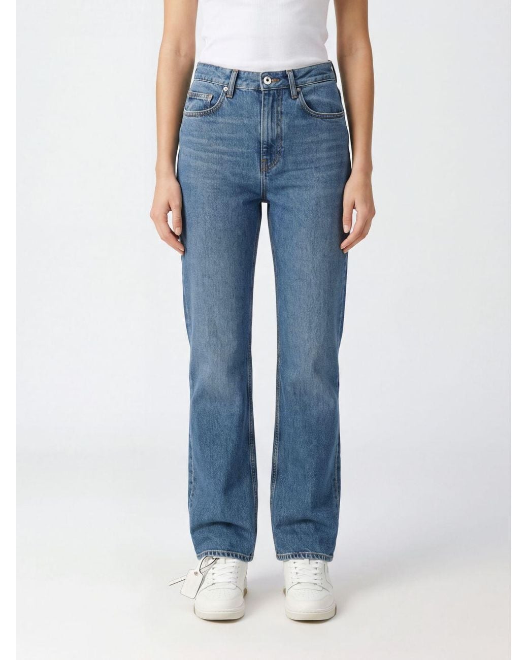 Off-White c/o Virgil Abloh Blue Venus Slim Fit Jeans