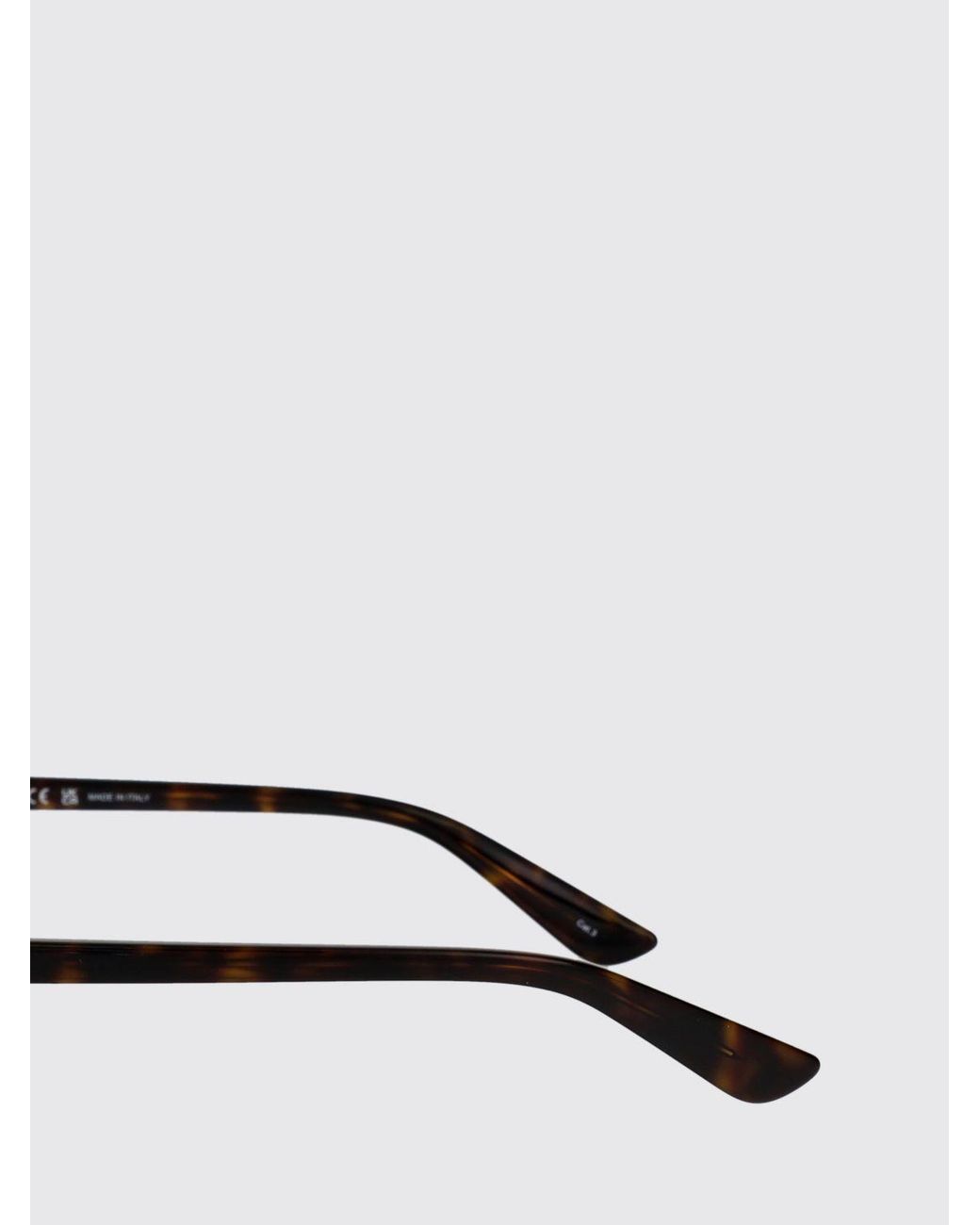 McQueen White Am0535S Recycled Acetate Sunglasses