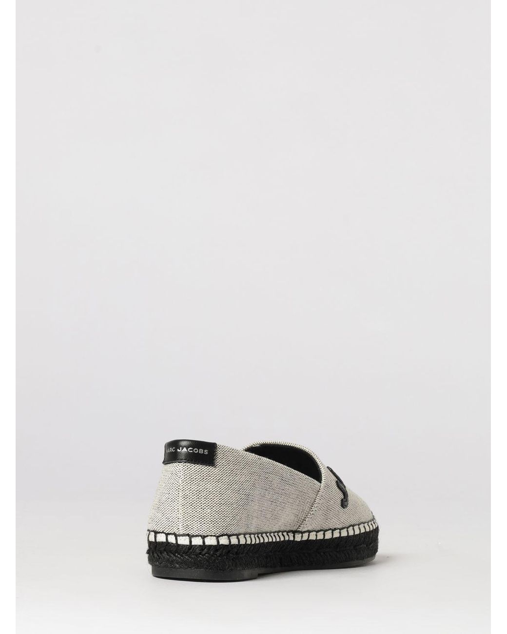 Marc Jacobs White Cotton Canvas Espadrilles
