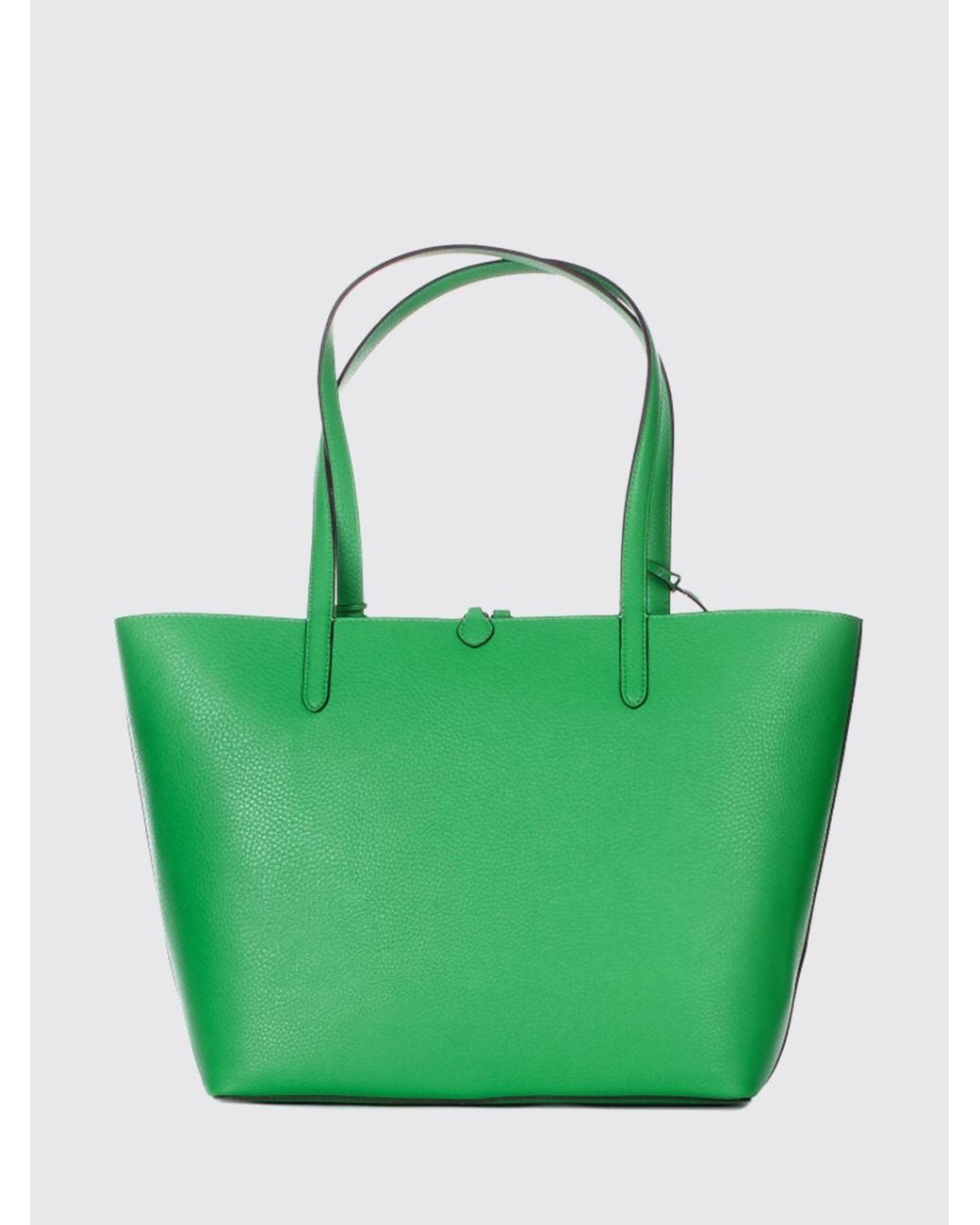 Ralph Lauren Green Reversible Faux Leather Bag