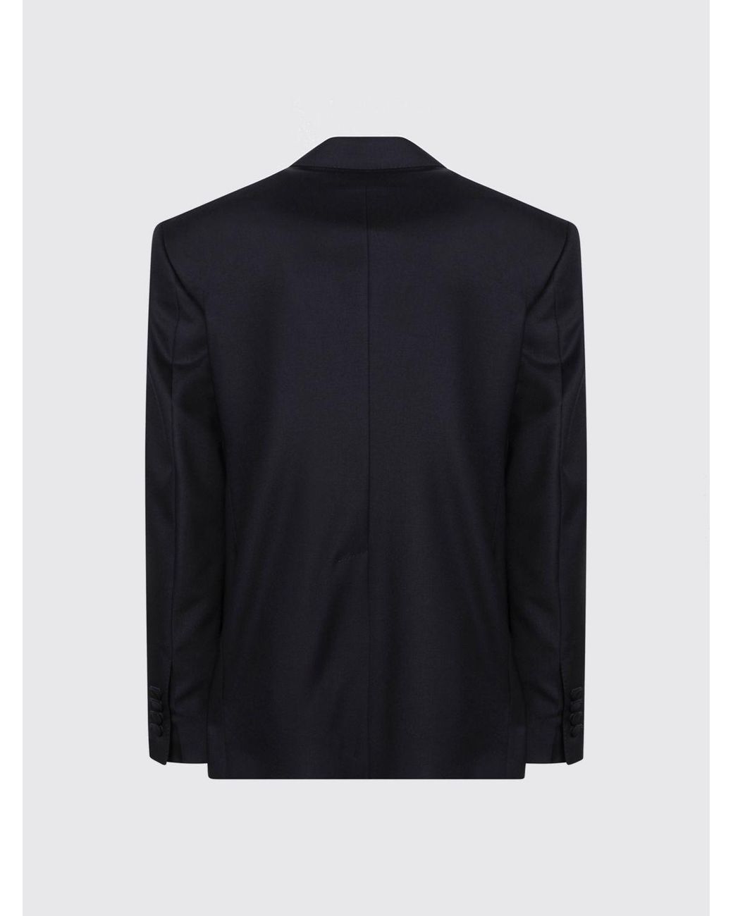 Dolce & Gabbana Blue Dolce &Amp Gabbana Single Breasted Virgin Wool Blazer for men
