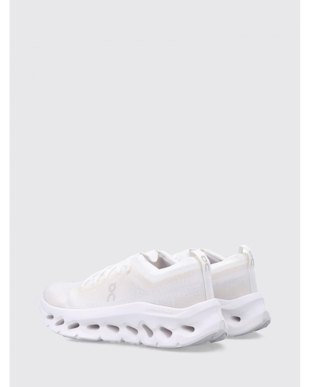 On Shoes White Cloudtilt Moon Slip-On Trainers