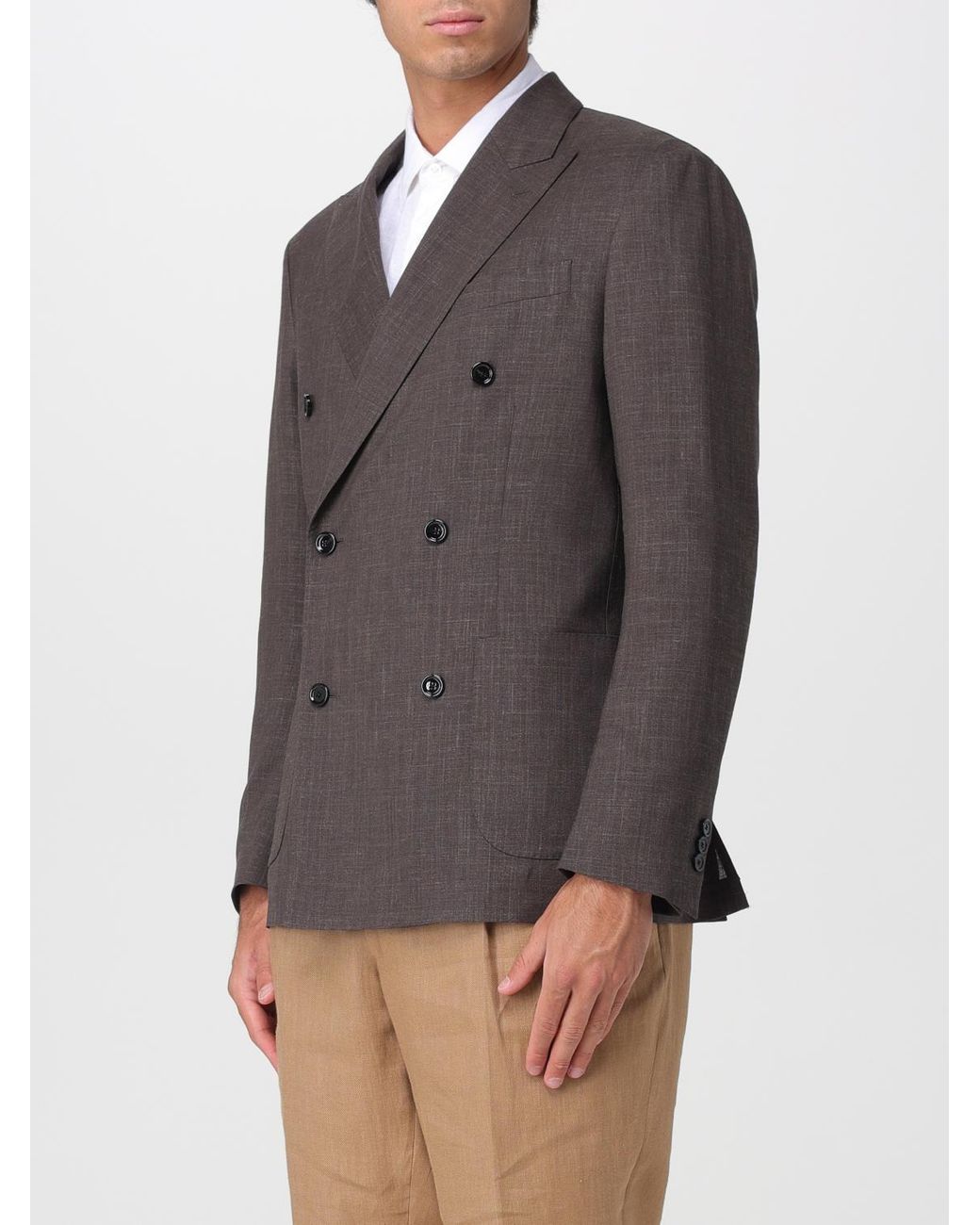 Lardini Gray Jacket for men