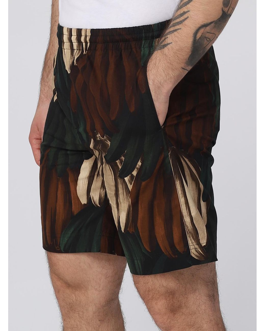 MSGM Black Short for men