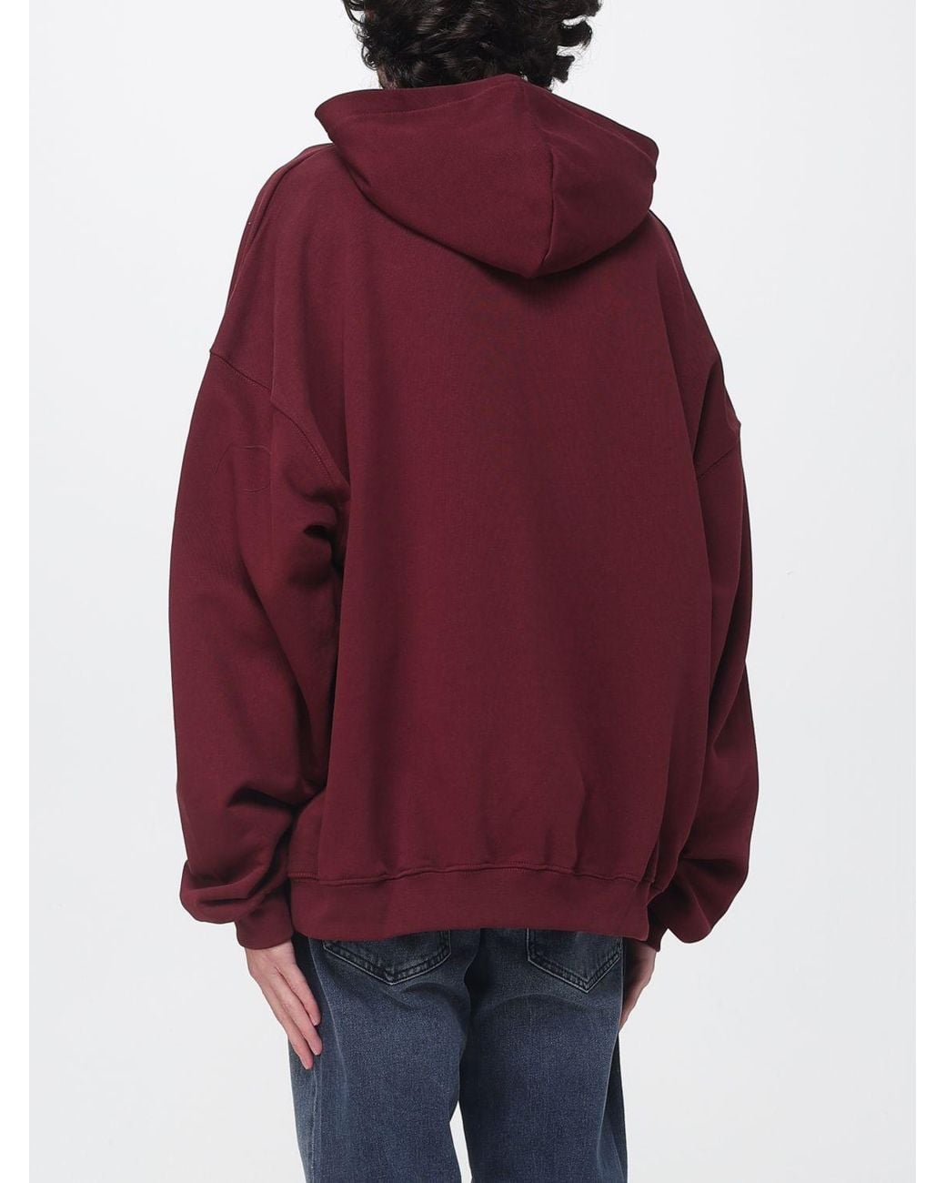 DISCLAIMER Red Sweatshirt for men