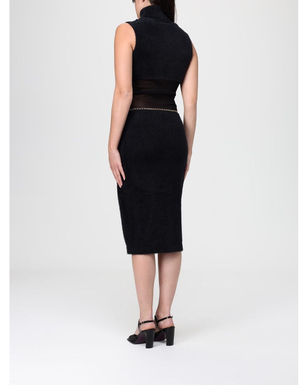 Elisabetta Franchi Black Dress