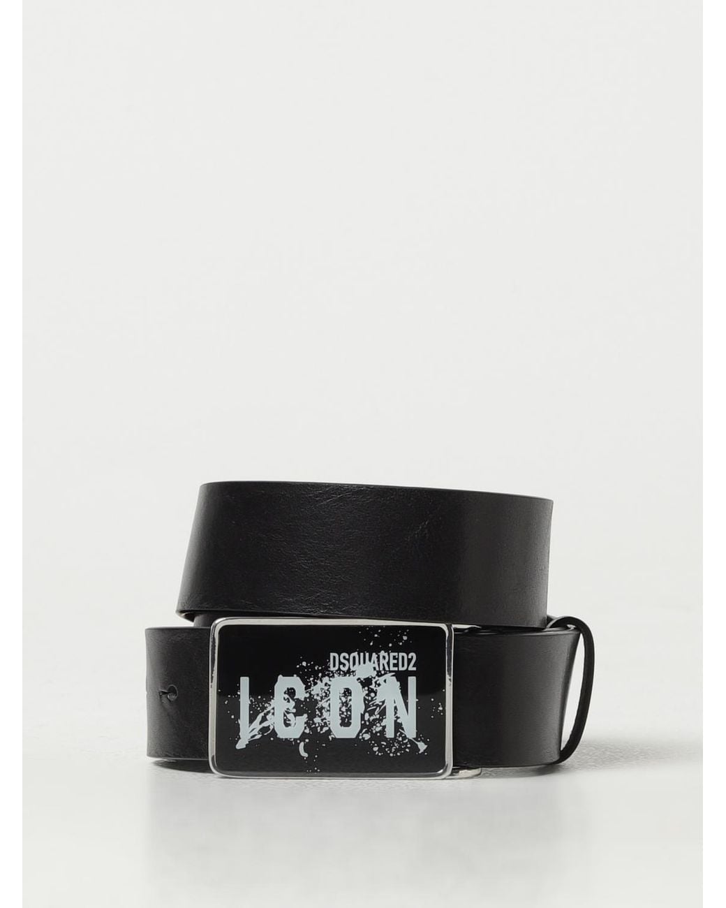 DSquared² Black Belt for men