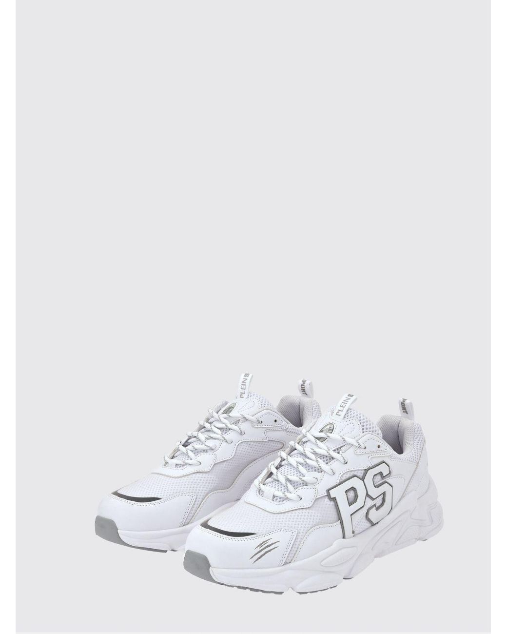 Philipp Plein White Low-Top Sneakers for men