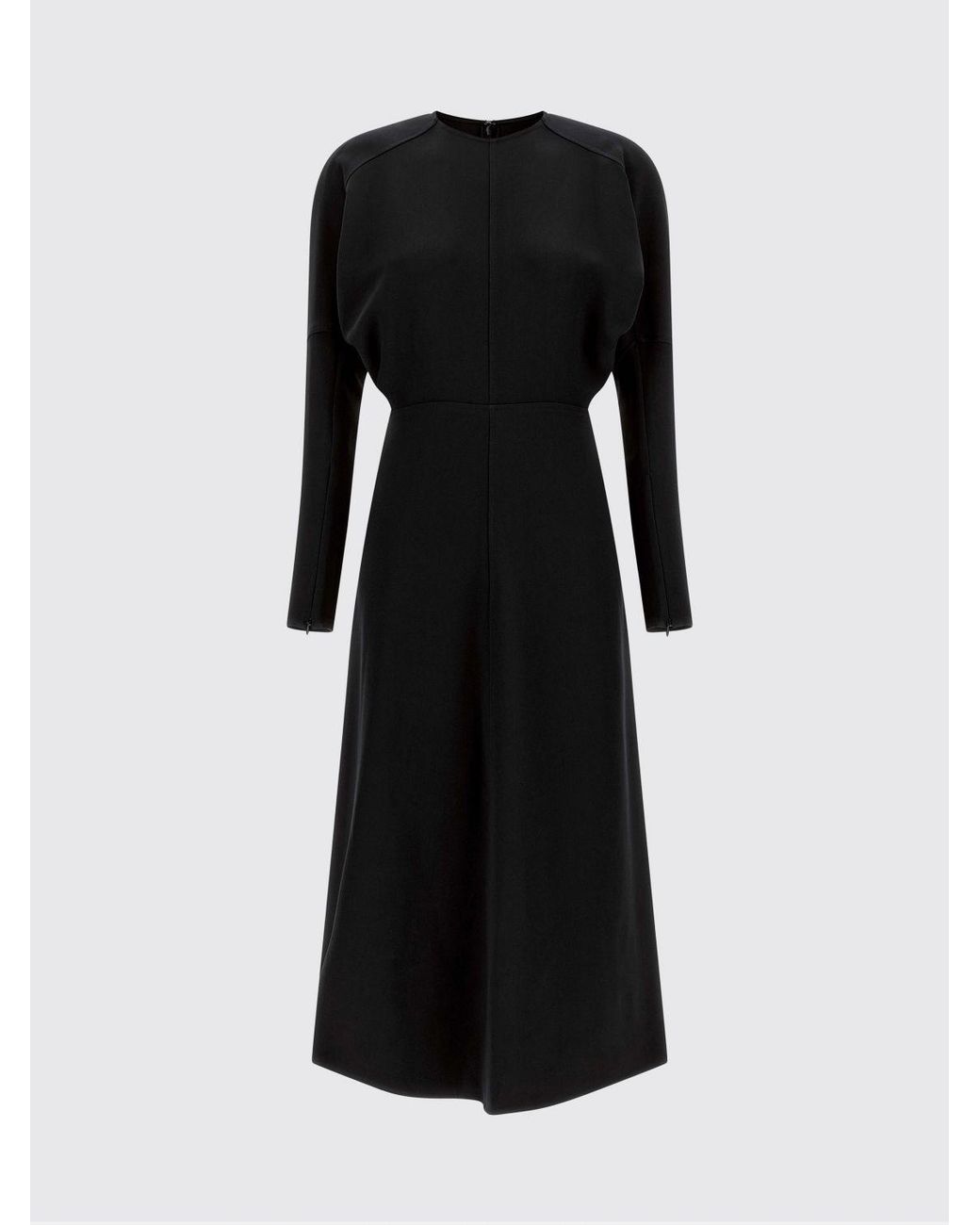 Victoria Beckham Blue Dolman Midi Dress