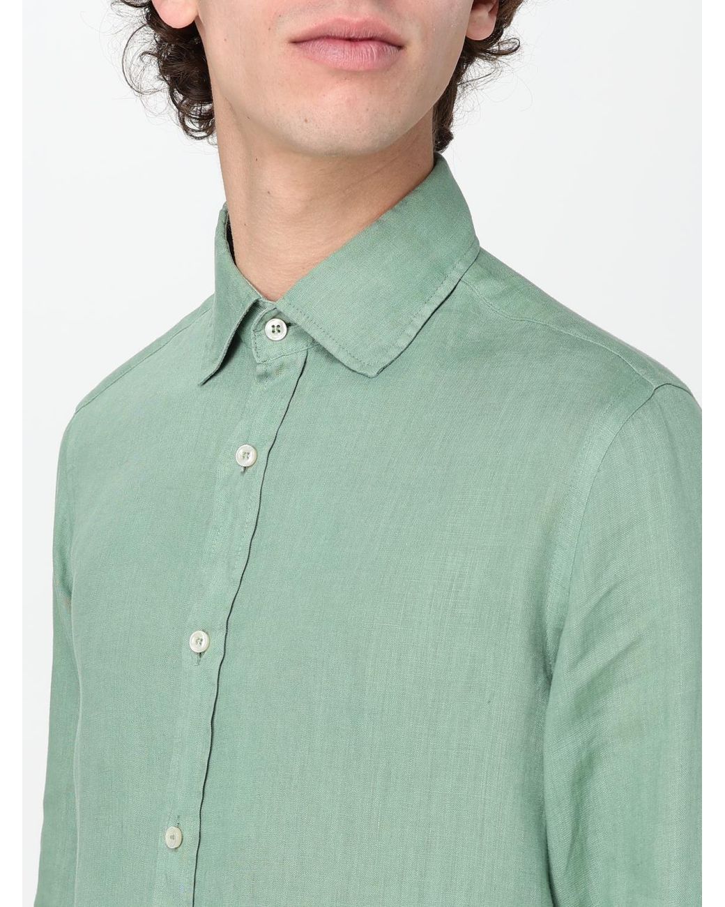 Paul & Shark Green Shirt for men