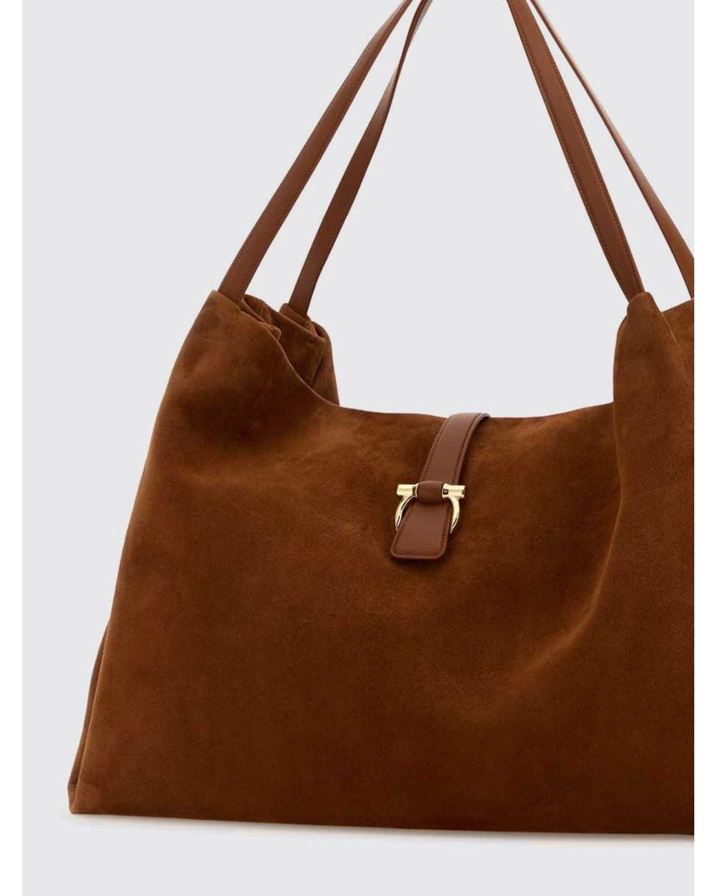 Ferragamo Brown Handtasche Damen