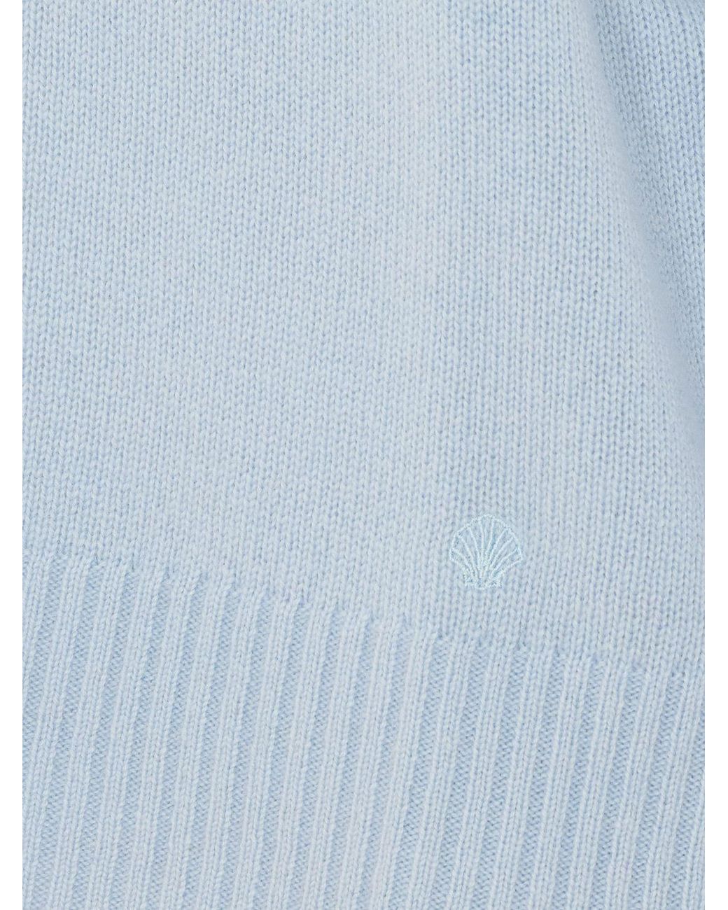 Loulou de Saison Blue Crewneck Jumper
