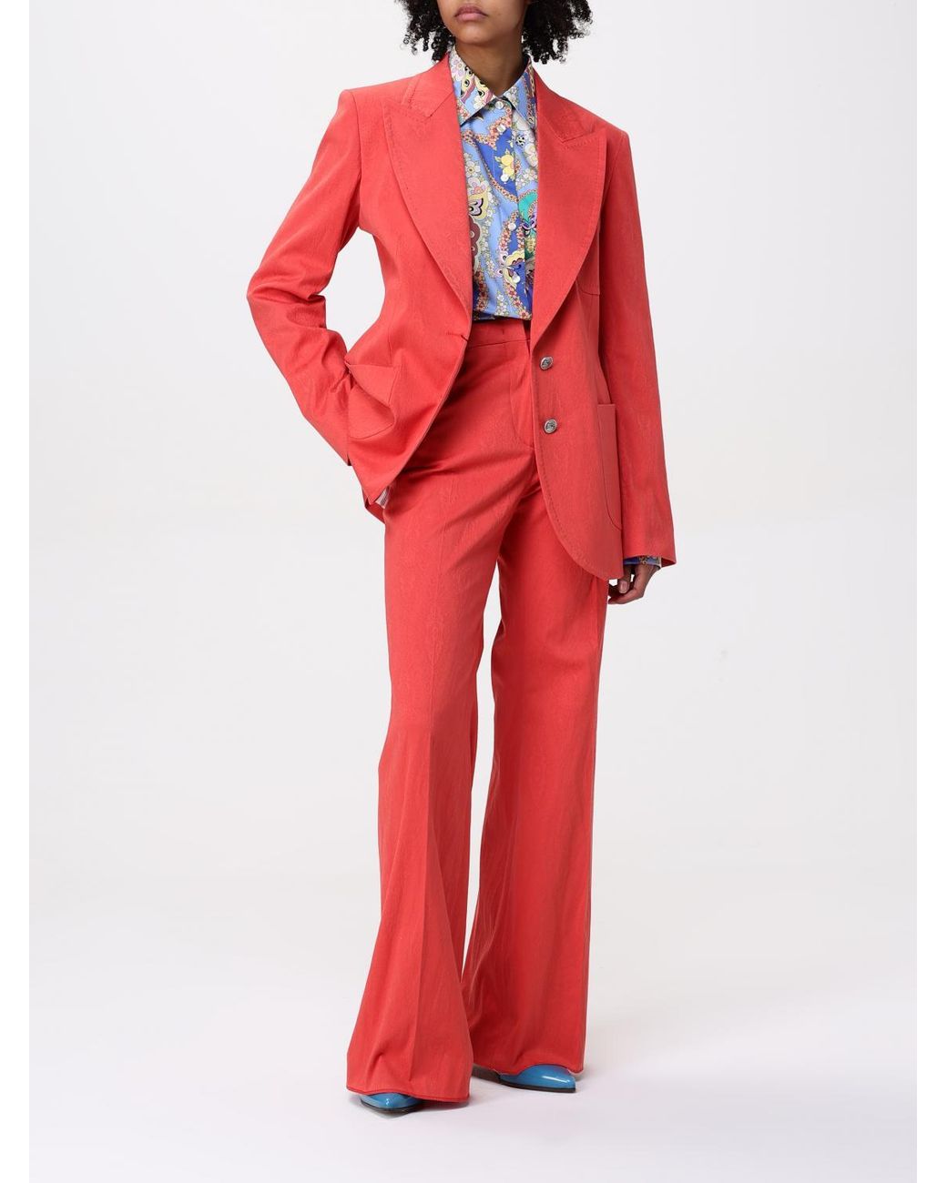 Etro Red Trousers