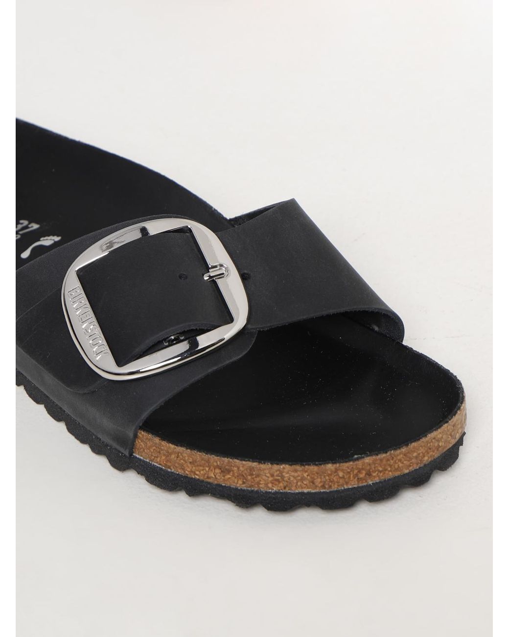 Birkenstock Black Flat Sandals
