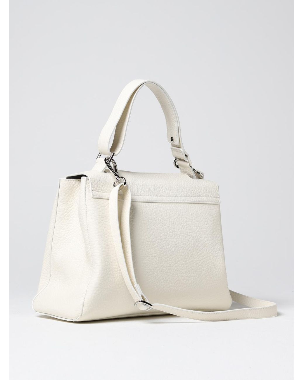 Orciani White Shoulder Bag