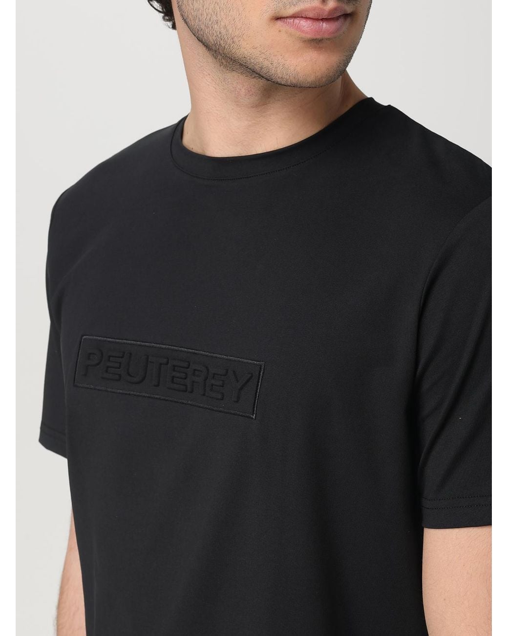 Peuterey Black T-Shirt for men