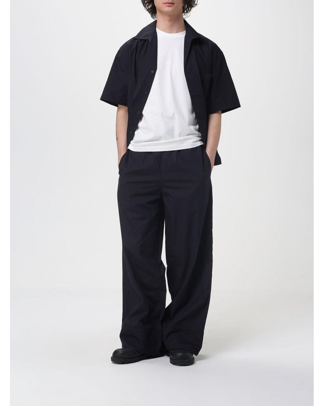 Entire studios White Basic Jersey T-Shirt for men