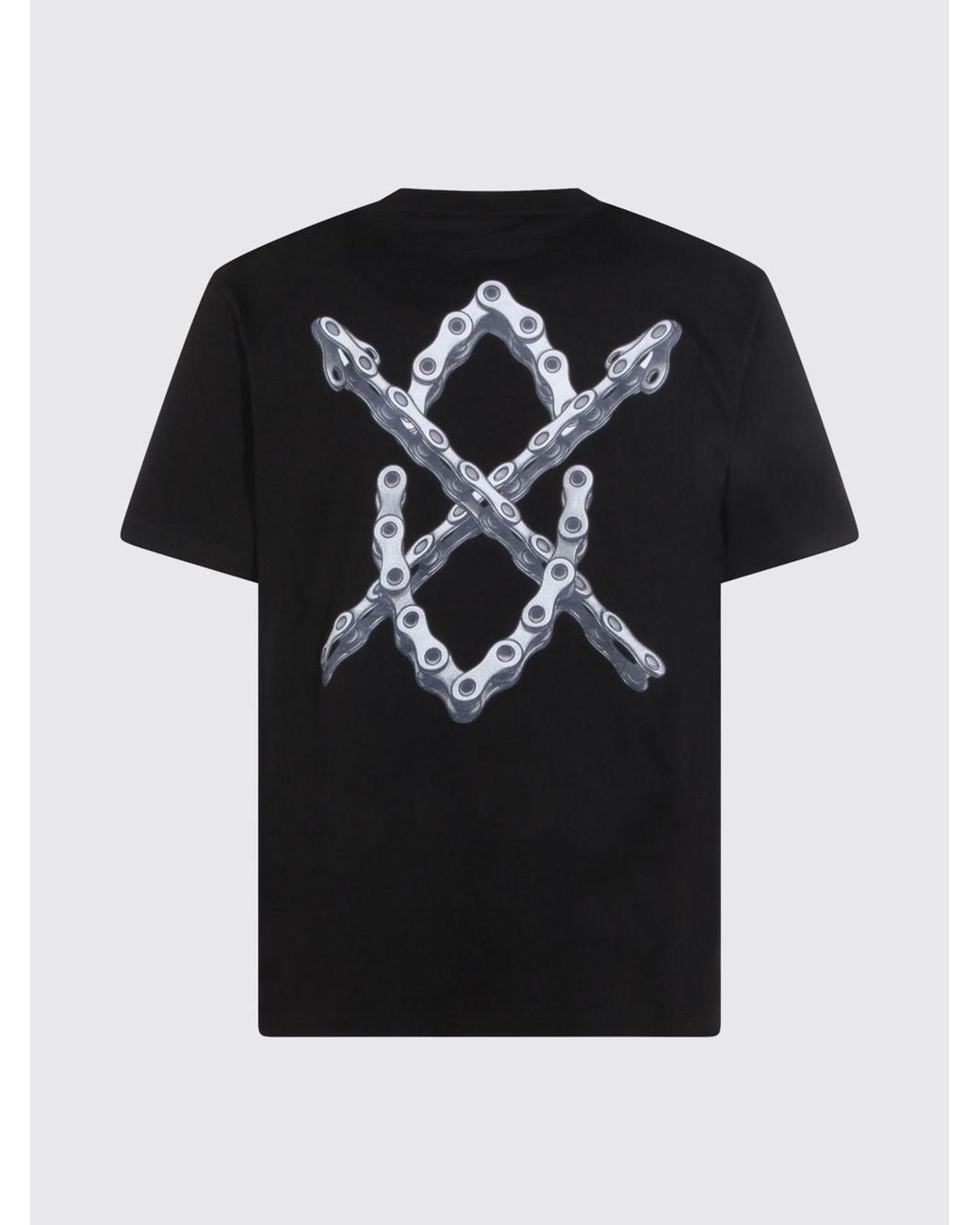 Daily Paper Black Printed Cotton T-Shirt for men
