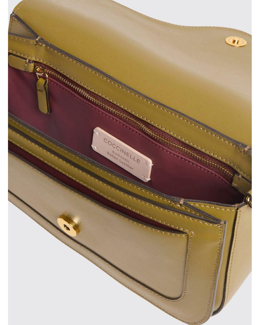 Coccinelle Natural C-Me Leather Bag