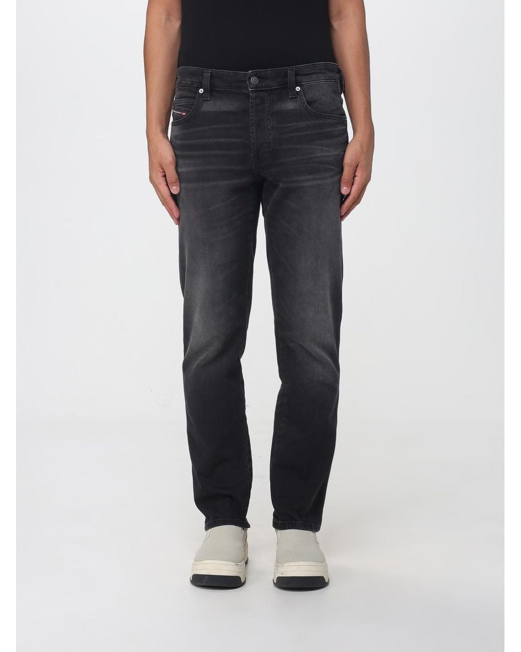 DIESEL Blue D-Vyl Mid-Rise Slim Fit Jeans for men