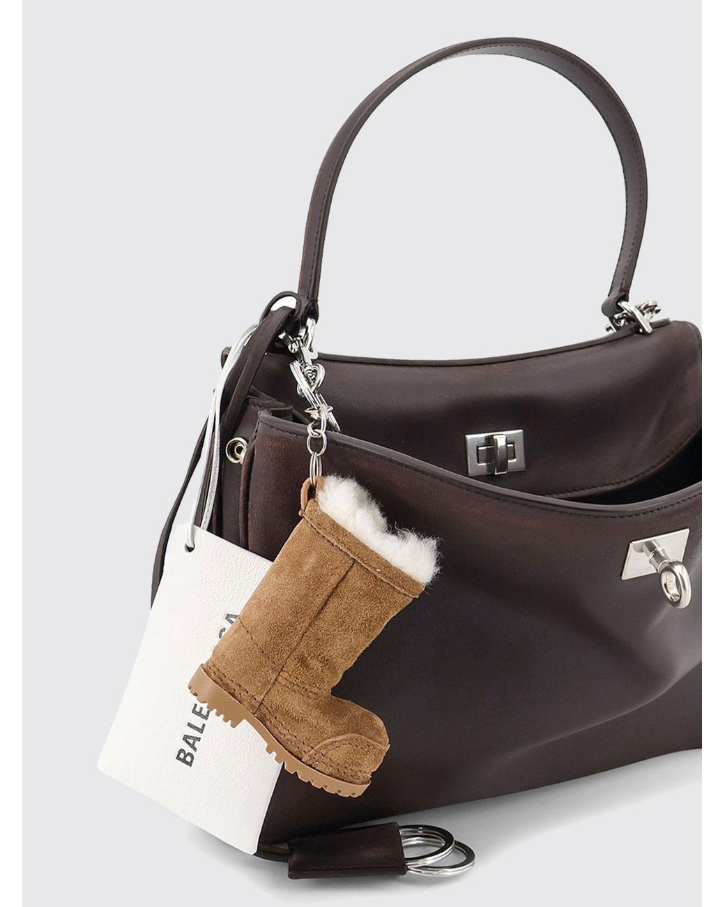 Balenciaga Black Small Rodeo Handbag