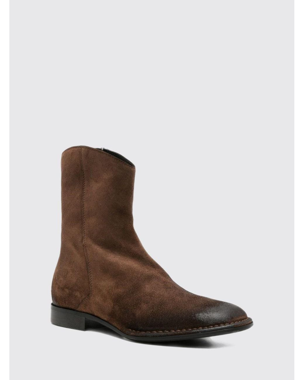 Emporio Armani Brown Boot for men