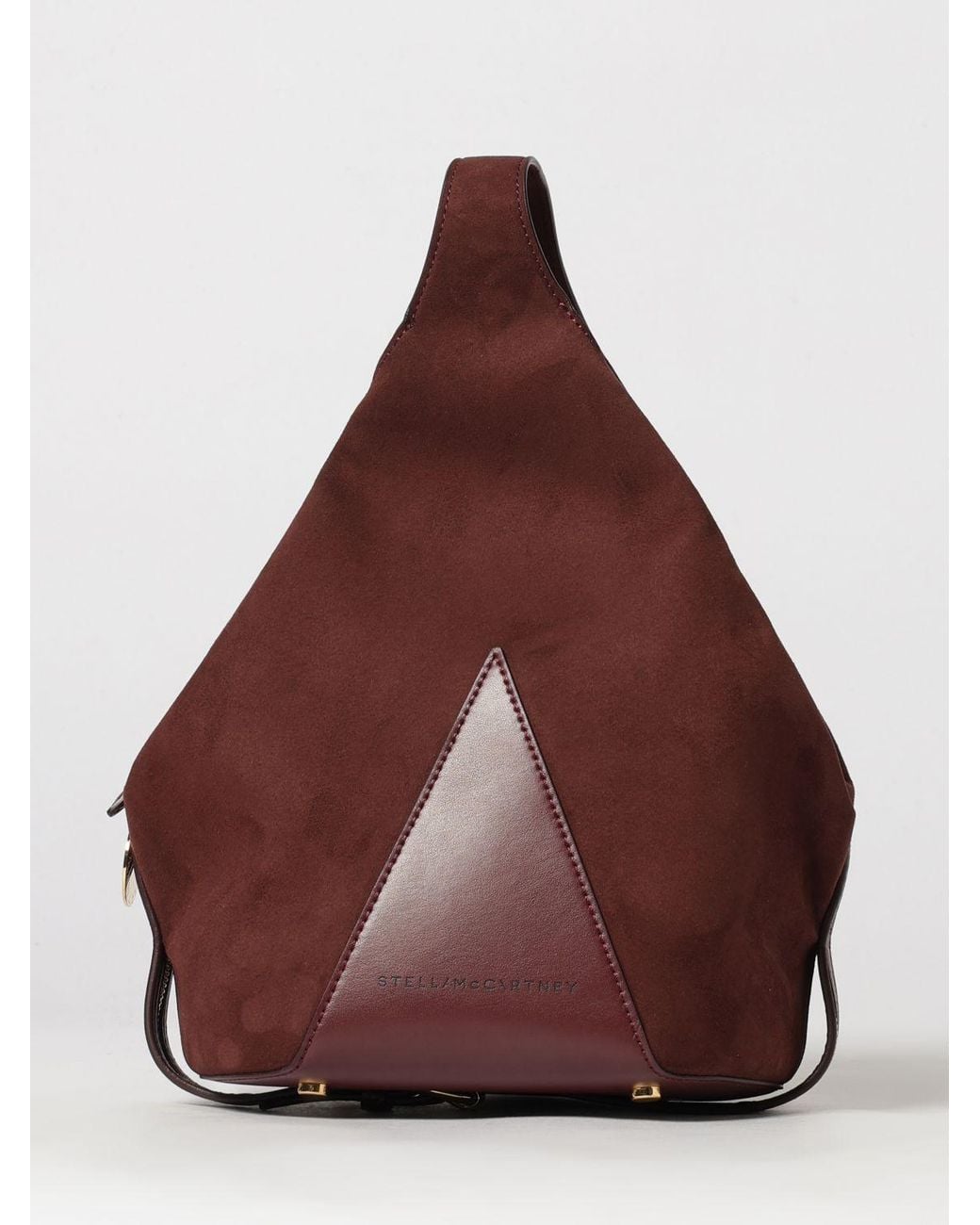 Stella McCartney Purple Appaloosa Polyamide Bucket Bag With Zip Closure