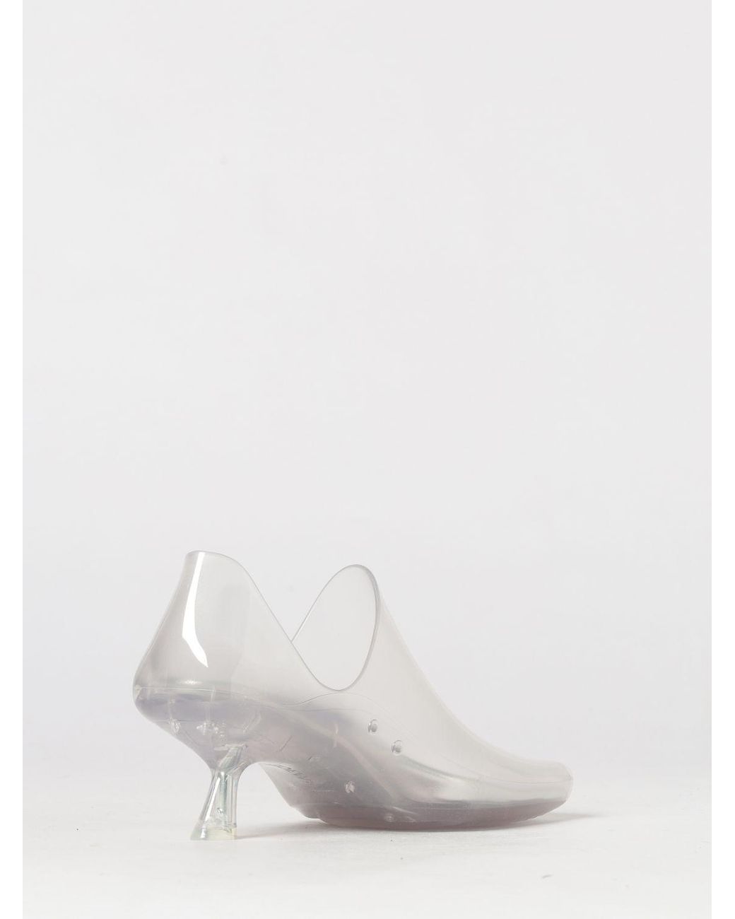 Loewe White Heeled Sandal