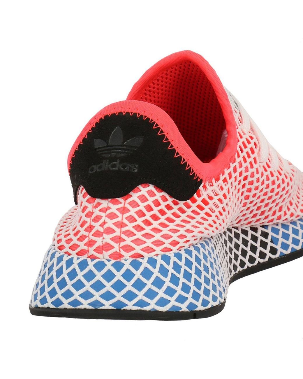 adidas Originals Adidas Deerupt Runner Sneakers In Knit And Mesh Stretch Net  Effect in Orange for Men | Lyst