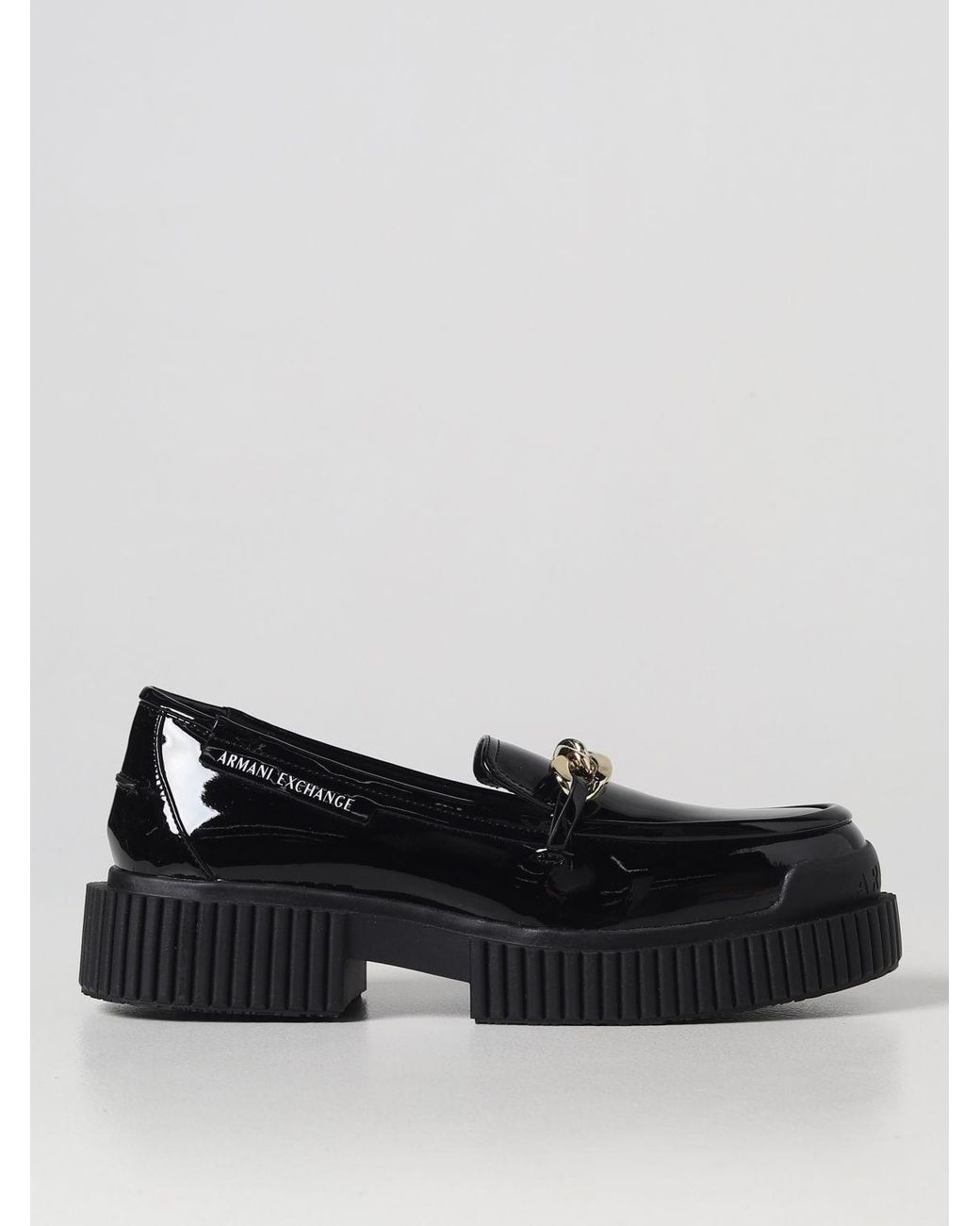 Armani Exchange Ari Exchange Loafers in Black Lyst