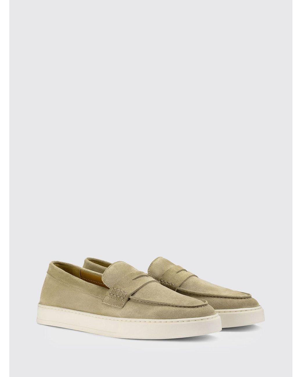 Doucal's Multicolor Suede Loafer for men