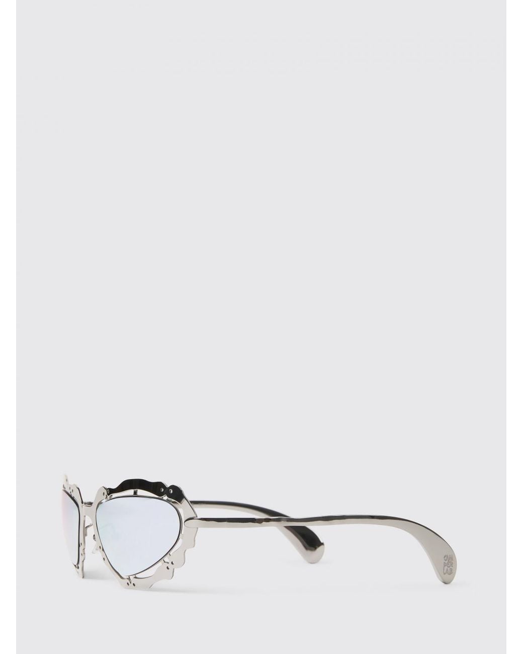 CAMPERLAB White Nopea Recycled Steel Sunglasses
