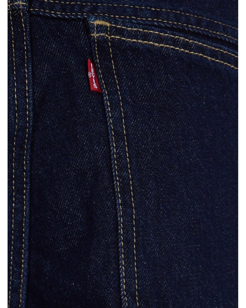 Levi's Blue Baggy Cotton Denim Jeans