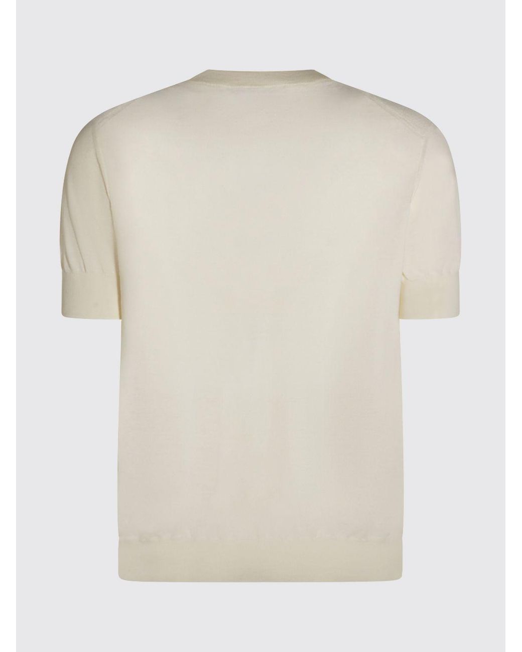 Jil Sander Natural Virgin Wool Sweater for men
