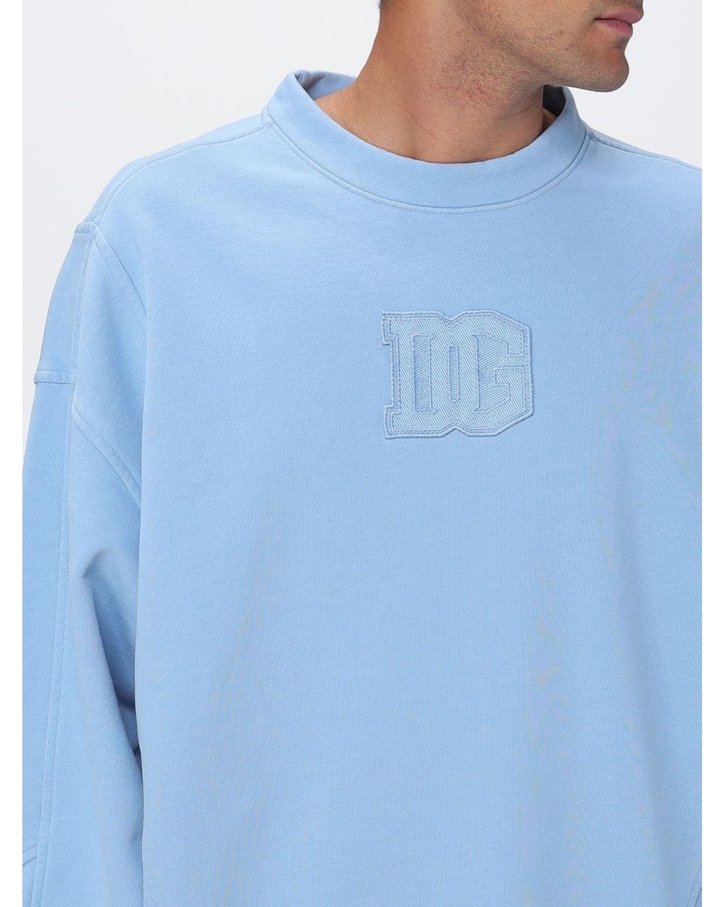 Dolce & Gabbana Blue Sweatshirt for men