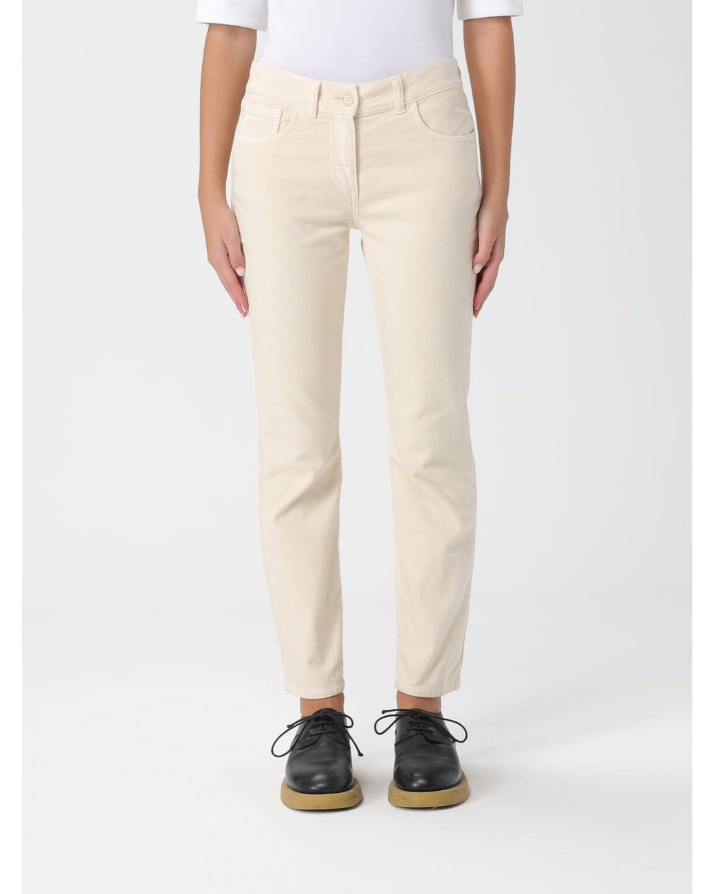 Pantalón Mujer Aspesi de color White