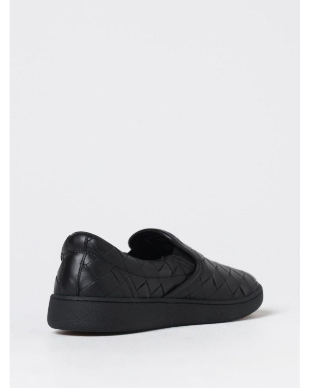 Bottega Veneta Black Sawyer Sneakers